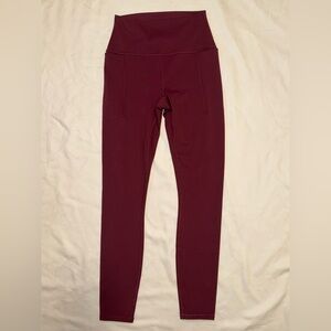 NWT Prana Women’s Burgundy Valentines Lovecore Balletcore Soft Girl Leggings
